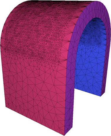 u_arch mesh without edge_distance criterion