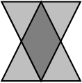 Two triangles